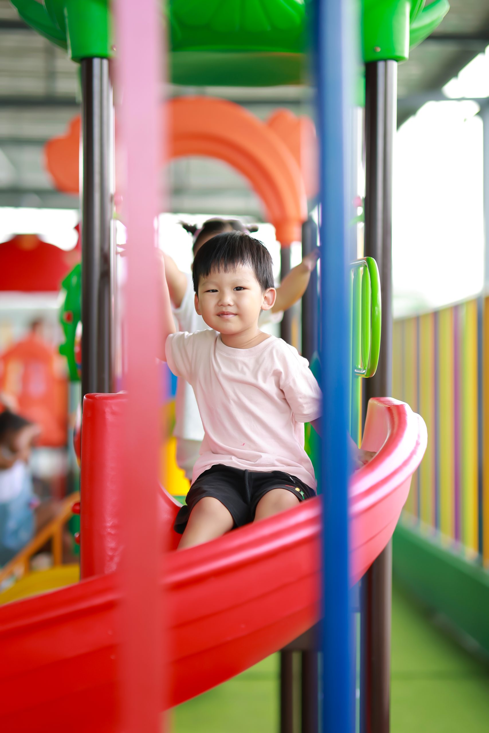 Early Years student playing at CISB - 1